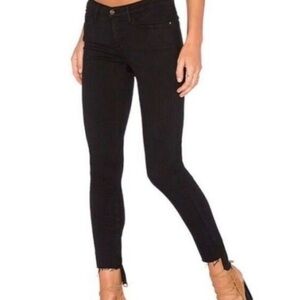 Frame le skinny de Jeanne black Denim Women's Black Skinny Jeans 28